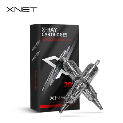 XNET X-RAY Cartridge Tattoo Needles Round Liner RL Disposable Sterilized Safety Tattoo Needle for Cartridge Machines Grips 20pcs