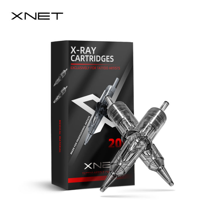 xnet-x-ray-cartridge-tattoo-needles-round-liner-rl-disposable-sterilized-safety-tattoo-needle-for-cartridge-machines-grips-20pcs