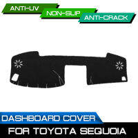 รถ Dashboard Mat Anti-Dirty Non-Slip สำหรับ Toyota SEQUOIA Dash Cover Mat UV Protection Shade