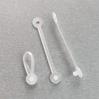 2021Plastic Hanging Wire Ring Buckle Lanyard Snap Button for Label Card Tag Holder on Mesh Inclined Cage in Retail Stores 200pcs