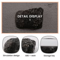 Key Safe Stash Hollow Secret Hidden Funny Muddy Rock Stone Case Box Home Garden Decor Security Gift