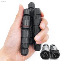 ❧ 1pc M16 Male Female Connector IP68 2 3 4 5 6 7 8 9 Pin Cable Connector Outdoor Waterproof Screw/Welding Wire Power Aviation Plug