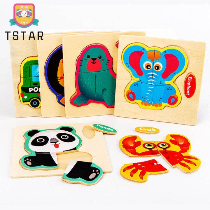 ts-ready-stock-kids-wooden-3d-puzzle-toys-cartoon-animal-traffic-jigsaw-puzzle-children-early-educational-toys-for-gifts-cod