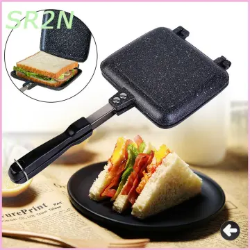 Double-sided Heating Electric Sandwich maker with Non-stick coating plate  (PPT353)