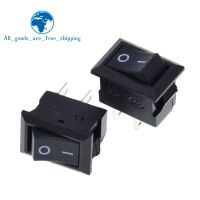 TZT 10pcs/lot 10x15mm SPST 2PIN ON/OFF G130 Boat Rocker Switch KCD11 3A/250V Car Dash Dashboard Truck RV ATV Home