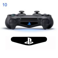 สติกเกอร์หนึ่งชิ้นสำหรับ Sony Play Station ควบคุม4 Ps4สติกเกอร์ Pvc สติกเกอร์แถบไฟ Led สำหรับแผ่นควบคุมสำหรับเล่นเกม Ps4 Dualshock