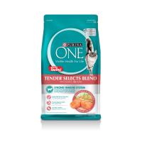 PURINA ONE Tender Selects Blend Chicken อาหารแมว เพียวริน่า วัน เท็นเดอร์ ซีเล็คซ์ เบลนด์ ไก่ 1.2 กก.