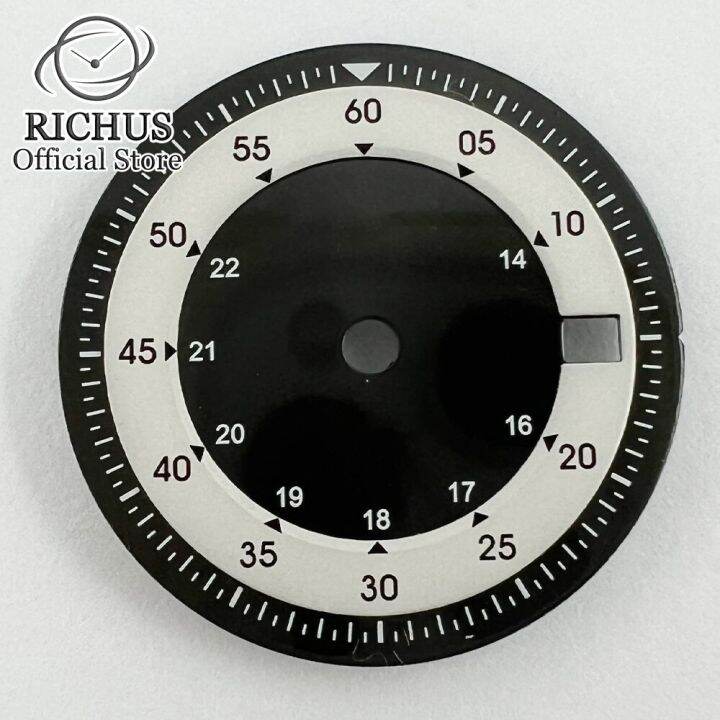 28-5mm-sterile-dial-for-eta2836-2824-mingzhu-dg2813-3804-miyota-8205-8215-821a-green-black-white-movement