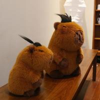 Capybara Plush Lovely Capybara Stuffed Plushie Toys Wild Animals Crawling Capybara Stuffed Toys Unique Plushie Toys Model Dolls polite