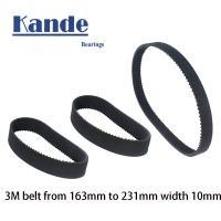 3D Printer HTD 3M Closed Loop Rubber Timing Belt 282 285 288 291 294 297 300 303 306 309 312 315 318 321 324mm Width 10mm HTD 3M