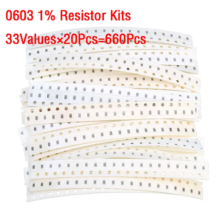 SMD 0603 1R 3R3 5R1 10R 22R 47R 62R 82R 100R 150R 330R 470R 680R