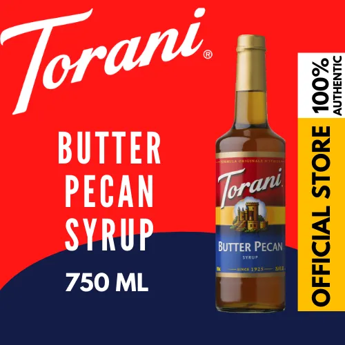 TORANI BUTTER PECAN COFFEE SYRUP 750 ML GLASS BOTTLE Lazada PH