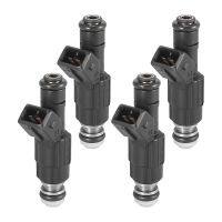 Set of 4 Upgrade 4 Hole Fuel Injectors Nozzle for Jeep Wrangler Cherokee 4.0L 0280155703