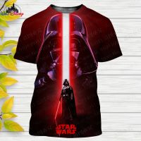 Star War Darth Vader ผู้ชายผู้หญิงแขนสั้นสบายๆสไตล์สเปน 3D พิมพ์ T เสื้อฤดูร้อน Casual Streetwear TEE Tops การ์ตูน