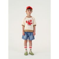 「สินค้าลิขสิทธิ์แท้」Iris kids 23 SS IKS006 Lobster shirt เสื้อผ้าเด็ก เสื้อ