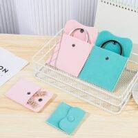 【CW】 Velvet JewelryBag Earrings NecklaceStorageWith Dark BuckleDustOrganizer Pouch