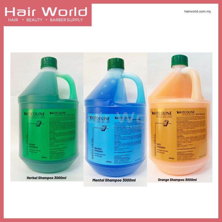 Witcoline Salon Pack Gallon Hair Shampoo (3000ml) Lazada