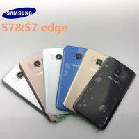 【⊕Good quality⊕】 baoyao Samsung Galaxy S7 G930 G930f ขอบ S7 G935ฝาครอบด้านหลังอะไหล่ตัวเครื่องซ่อมชิ้นส่วนกรอบเลนส์กระจกกล้องถ่ายรูป