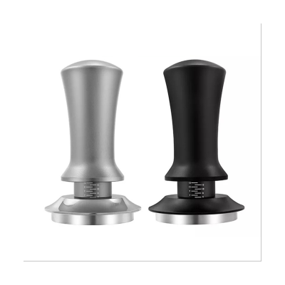 Coffee Tamper Stainless Steel 58Mm Adjustable Depth with Graduated 30Lb Espresso Spring Calibrated Tamper