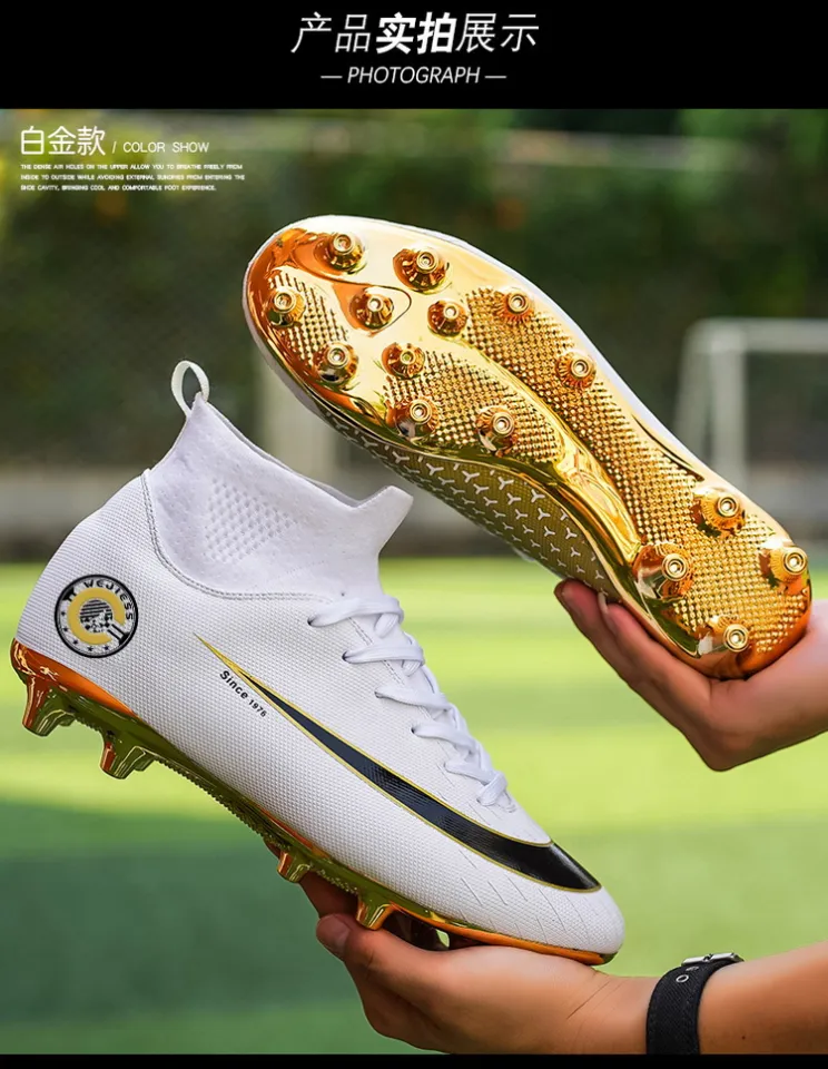 cr7 high top cleats for kids