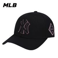 ○☋ Hat womens baseball cap black large standard mens and womens spring and summer sunscreen NY cap sunshade LA hat