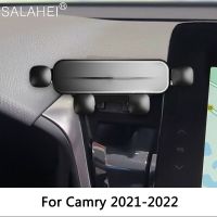 ที่จับโทรศัพท์มือถือรถแบบกราวิตี้สำหรับ Toyota Camry 2018 2019 2020 2021 2022แท่นวางช่องแอร์ติด GPS รองรับอุปกรณ์เสริมวงเล็บ