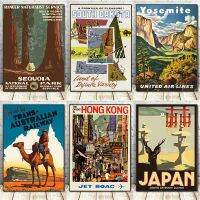 Vintage Travel City โปสเตอร์ญี่ปุ่นอินเดียฮ่องกงโรมอิตาลี Landscape Art ภาพวาดผ้าใบภาพ Room Wall ตกแต่งภาพจิตรกรรมฝาผนัง New