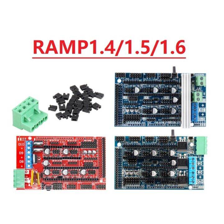 Arduino Reprap Ramps Alternative RAMPS 1.4/1.5/1.6 Expansion Control Panel with Heatsink Upgraded for ...