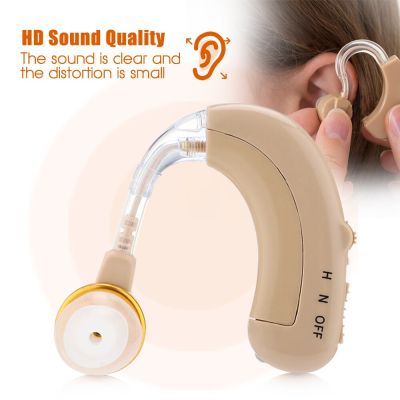 ZZOOI Rechargeable Hearing Aid Sound Amplifier for Hearing Impaired Deaf Elderly Invisible Sound Enhancer Noise Reduction Health Care