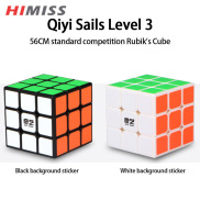 HIMISS Toy RC Qiyi Khối Lập Phương Ma Thuật 3X3 Miếng Dán Giải Đố Mượt Mà