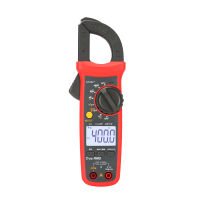 【Factory Price】 UT202+ Intelligent Clamp Meter 400A AC/DC 4000 Counts NCV Digital Multimeter for Measuring Current Voltage Temperature Capacitance Resistance