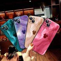 Disney mickey mouse Marble For iPhone 14 13 12 11 Pro 12 13 Mini X XR XS Max 6s 6 7 8 Plus liquid silicone Soft Cover Phone Case