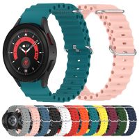 yivdje Silicone Strap For Samsung Galaxy Watch 5 Pro 45mm Sports Watch Replacement Wristband For Galaxy Watch 5 4 Classic 44 40 42 46mm