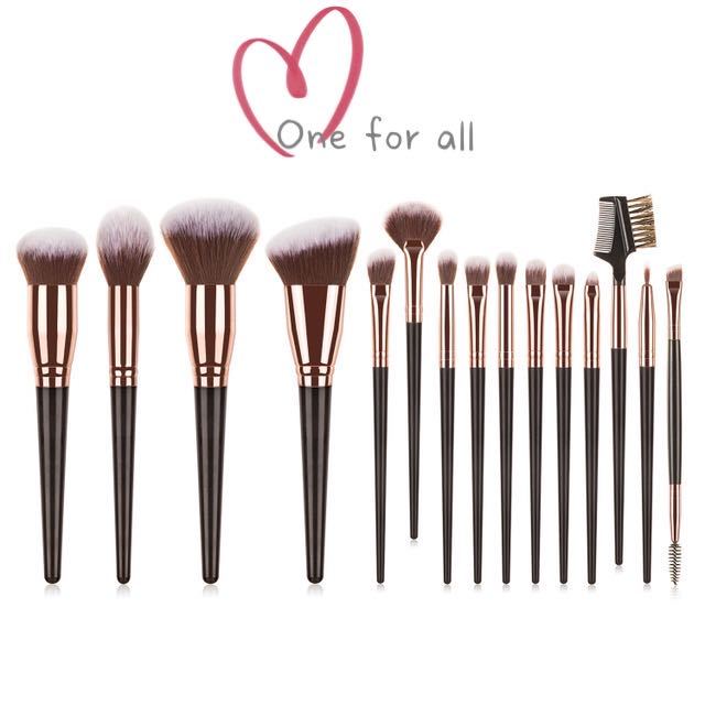 พร้อมส่ง-แปรงแต่งหน้า-brush-set-เซต15ชิ้น-แปรงปัดแก้ม-แปรงไฮไลท์-แปลงแต่งหน้า-make-up-brush-fancy-h22-2สี