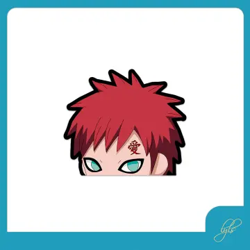 Naruto Gaara's Tattoo Symbol Love Kanji 愛 Sticker Vinyl Decal Waterproof!