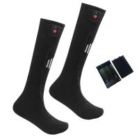 Heated Socks Anti-cold Electric Heating Socks Temperature Adjustable Heating Socks With Battery Box Upgraded Rechargeable Ele