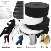 ☞﹍✘ 1Meter 15/20/25/30/35/38/50/60MM White/black Flat Elastic Band Belt Trim Sewing/Ribbon DIY Webbing Garment Sewing Accessories