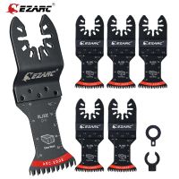 EZARC Japanese Tooth Oscillating Saw Blade  5PCS Arc Edge Oscillating Multitool Blades Clean Cut for Wood  Plastic