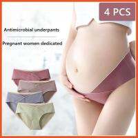 4pcs Top Maternity Panties for Woman Pregnancy Ladies