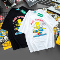 [Fashion] เสื้อโอเวอร์ไซส์ ลาย Bart Simpson เล่นสเก็ต