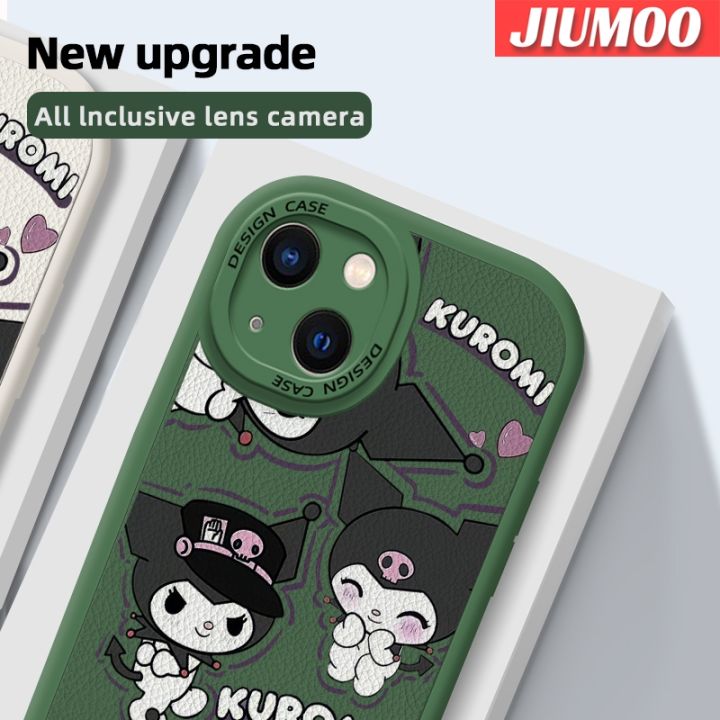 เคส-jiumoo-สำหรับ-huawei-y9-prime-2019-p-smart-z-honor-เคส9x-การ์ตูนแฟชั่นซิลิโคนนิ่มหนังดีไซน์ใหม่-kuromi-เคสฝาปิดเลนส์เต็มรูปแบบเคสป้องกันกล้อง