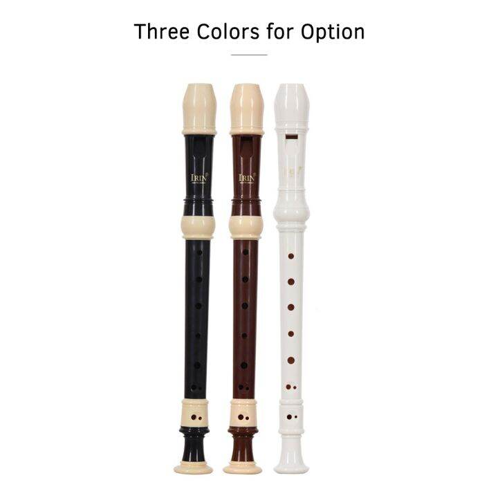 IRIN ABS Alto Recorder 8 Hole Baroque Style Recorders Instrument