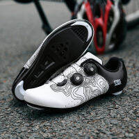 39-47ผู้ชายรองเท้าปั่นจักรยานรองเท้าปั่นจักรยานAnti-Slip Breathable Men Road Racingกีฬารองเท้าสำหรับปั่นจักรยานSelf-Lockingรองเท้าปั่นจักรยานกีฬารองเท้า