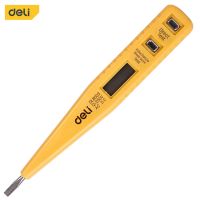 deli ปากกาเช็คไฟ ปากกาวัดไฟ ปากกาทดสอบไฟฟ้า ปากกาวัดไฟแบบไม่สัมผัส  Voltage Tester  1000V มีเสียงแจ้งเตือน  Aliz selection