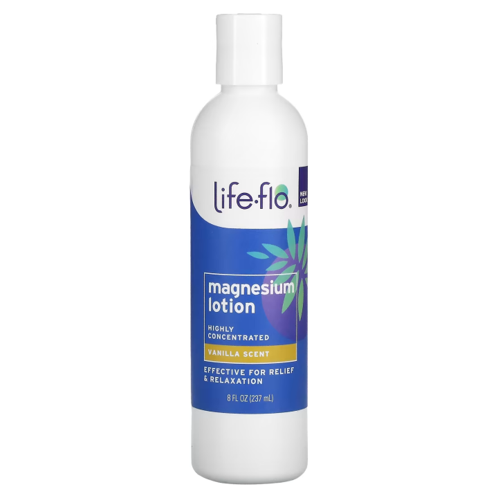 Lifeflo Magnesium Lotion Vanilla 8 fl oz (237 ml) Lazada PH