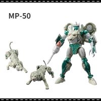 TAKARA อะนิเมะอุปกรณ์ต่อพ่วง TOMY Transformers BW Beastman MP-50 White Tiger Warriors Collection ของเล่น Gift