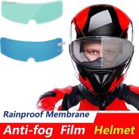 ﺴ✆☂ Fashion Helmet Anti-Fog Rainproof Film Nano Coating Clear Protective Patch Electric Bicycle Driving Universal Motorcycle New