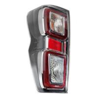 ไฟท้าย LED ตัวท็อป TOP รุ่น อีซูซุ ดีแม็กซ์ ISUZU D-MAX DMAX ALL NEW ปี 2020 - 2021 ข้างซ้าย 1 ดวง รวมชุดสายไฟ และหลอดไฟ ขอบชุบ