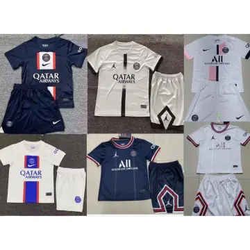 World Cup jersey 222324 PSG Kids Kit Soccer Jersey Home and away