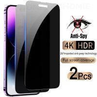 2PCS Anti-Spy Full Cover Screen Protector For iPhone 14 13 11 12 Pro Max Privacy Glass For iPhone XR SE 6S 7 8 Plus XS Max Film